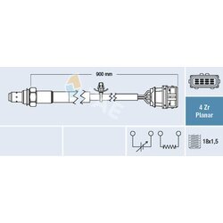 Lambda sonda FAE 77415