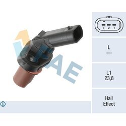 Snímač otáčok, automatická prevodovka FAE 79343