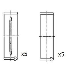 Ložisko kľukového hriadeľa FAI AutoParts BM1057-025