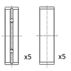 Ložisko kľukového hriadeľa FAI AutoParts BM1008-025