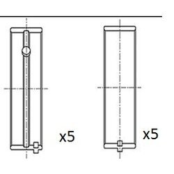 Ložisko kľukového hriadeľa FAI AutoParts BM1069-050