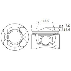 Piest FAI AutoParts PK27-000