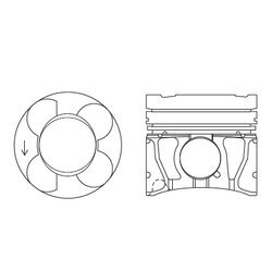 Piest FAI AutoParts PK24-000