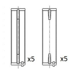 Ložisko kľukového hriadeľa FAI AutoParts BM1066-025