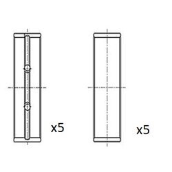 Ložisko kľukového hriadeľa FAI AutoParts BM1112-050