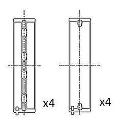 Ložisko kľukového hriadeľa FAI AutoParts BM1017-050