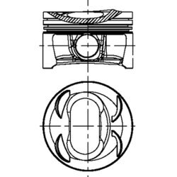 Piest FAI AutoParts PK122-050