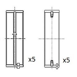 Ložisko kľukového hriadeľa FAI AutoParts BM1002-050