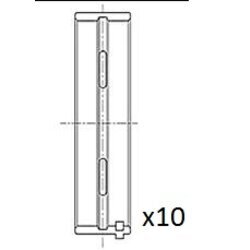 Ložisko kľukového hriadeľa FAI AutoParts BM1025-020