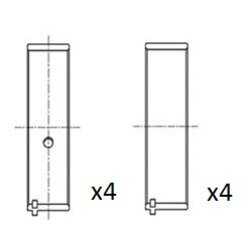 Ojničné ložisko FAI AutoParts BB2050-STD