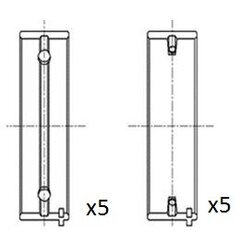 Ložisko kľukového hriadeľa FAI AutoParts BM1003-050