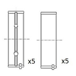 Ložisko kľukového hriadeľa FAI AutoParts BM1001-025