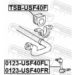 Tyč/Vzpera stabilizátora FEBEST 0123-USF40FL - obr. 1