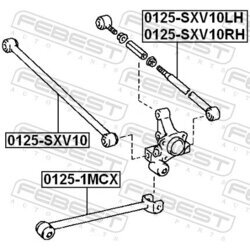 Rameno zavesenia kolies FEBEST 0125-SXV10 - obr. 1