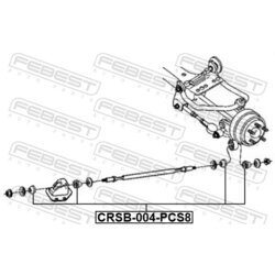 Uloženie riadenia FEBEST CRSB-004-PCS8 - obr. 1