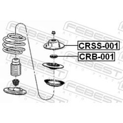 Ložisko pružnej vzpery FEBEST CRSS-001 - obr. 1