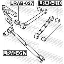 Uloženie riadenia FEBEST LRAB-017 - obr. 1