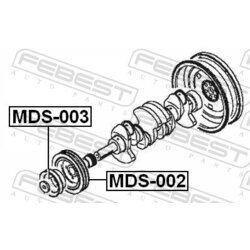 Remenica kľukového hriadeľa FEBEST MDS-003 - obr. 1