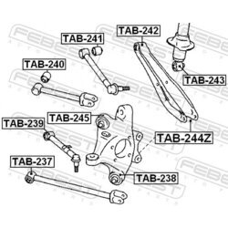 Uloženie riadenia FEBEST TAB-244Z - obr. 1