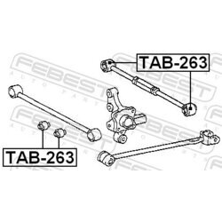 Uloženie riadenia FEBEST TAB-263 - obr. 1