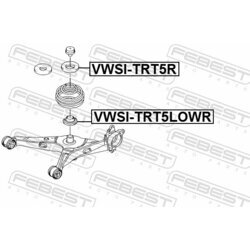 Tanier pružiny FEBEST VWSI-TRT5R - obr. 1