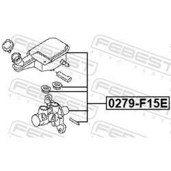 Hlavný brzdový valec FEBEST 0279-F15E - obr. 1