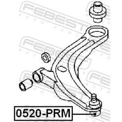 Zvislý/nosný čap FEBEST 0520-PRM - obr. 1