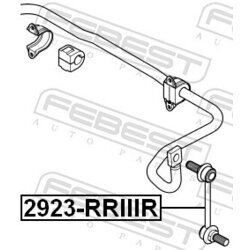 Tyč/Vzpera stabilizátora FEBEST 2923-RRIIIR - obr. 1