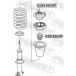 Ložisko pružnej vzpery FEBEST CDSS-ESCIIIF - obr. 1