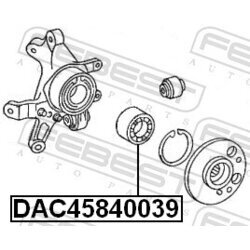 Ložisko kolesa FEBEST DAC45840039 - obr. 1