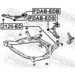 Uloženie riadenia FEBEST FDAB-EDB - obr. 1