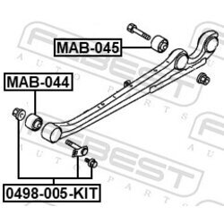 Uloženie riadenia FEBEST MAB-045 - obr. 1