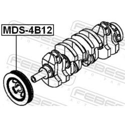 Remenica kľukového hriadeľa FEBEST MDS-4B12 - obr. 1