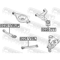 Rameno zavesenia kolies FEBEST 0225-V35UP - obr. 1