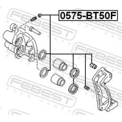 Opravná sada brzdového strmeňa FEBEST 0575-BT50F - obr. 1