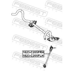 Tyč/Vzpera stabilizátora FEBEST 1623-C205FRH - obr. 1