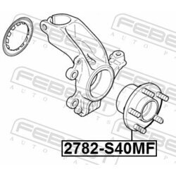 Náboj kolesa FEBEST 2782-S40MF - obr. 1