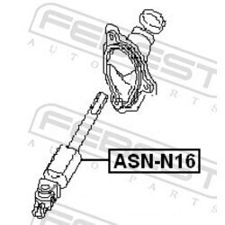 Hriadeľ riadenia FEBEST ASN-N16 - obr. 1