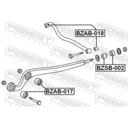 Uloženie riadenia FEBEST BZAB-018 - obr. 1