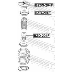 Ložisko pružnej vzpery FEBEST BZSS-204F - obr. 1