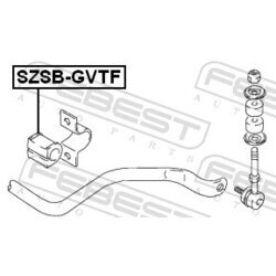 Uloženie priečneho stabilizátora FEBEST SZSB-GVTF - obr. 1