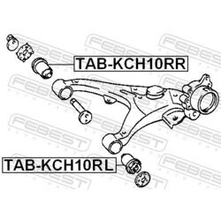 Uloženie riadenia FEBEST TAB-KCH10RR - obr. 1