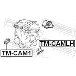 Uloženie motora FEBEST TM-CAMLH - obr. 1