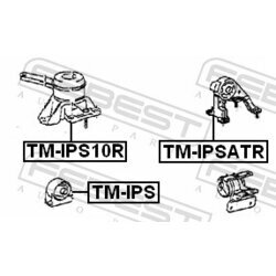 Uloženie motora FEBEST TM-IPS10R - obr. 1