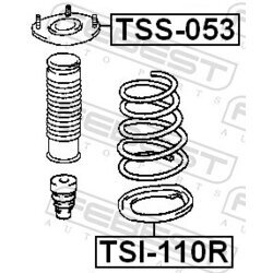 Ložisko pružnej vzpery FEBEST TSS-053 - obr. 1