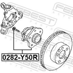 Náboj kolesa FEBEST 0282-Y50R - obr. 1