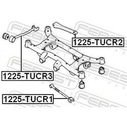 Rameno zavesenia kolies FEBEST 1225-TUCR2 - obr. 1