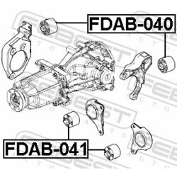 Uloženie, diferenciál FEBEST FDAB-040 - obr. 1