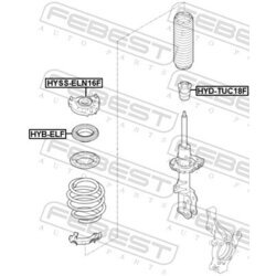 Ložisko pružnej vzpery FEBEST HYSS-ELN16F - obr. 1