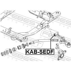 Uloženie riadenia FEBEST KAB-SEDF - obr. 1